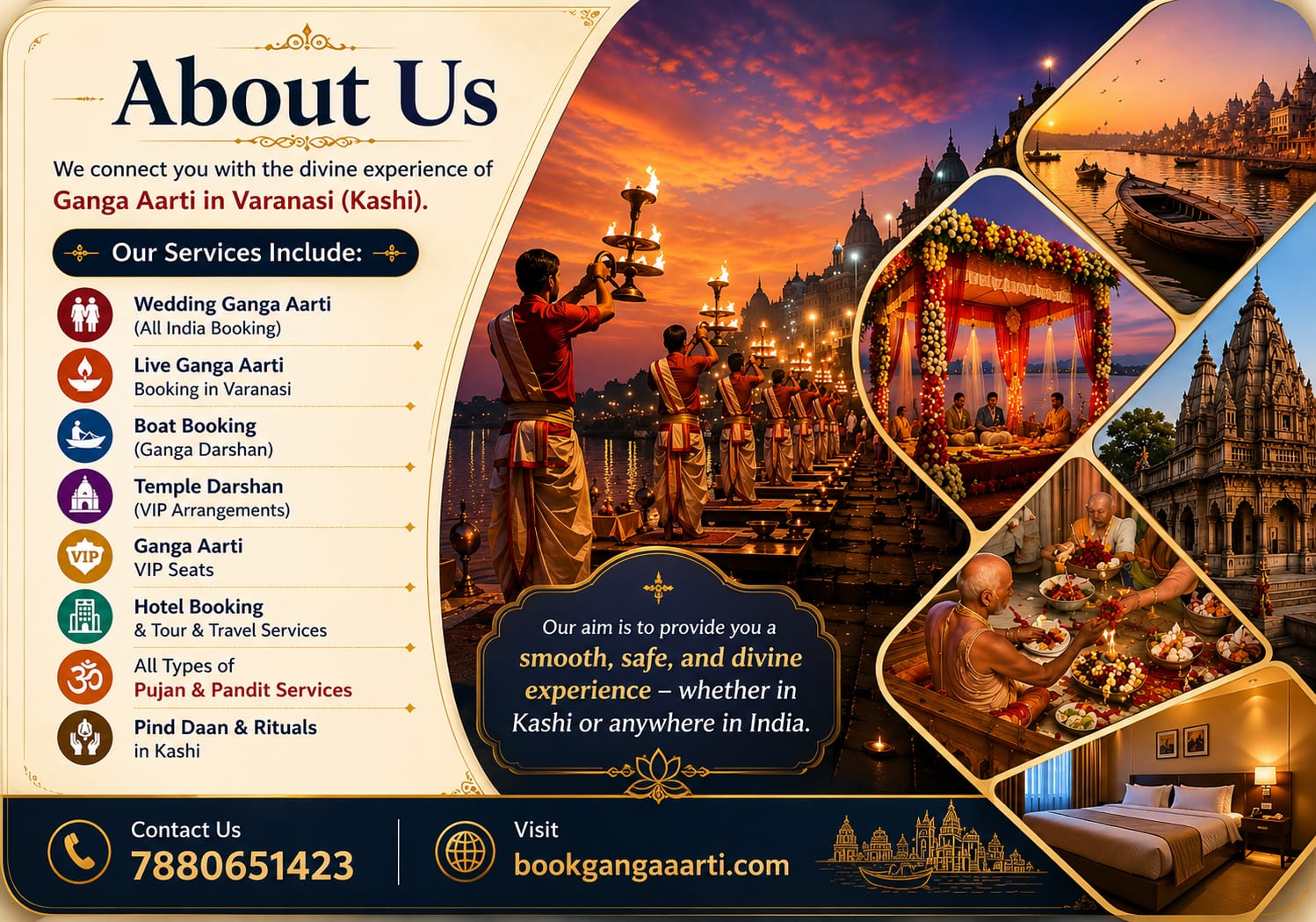 Ganga Aarti Wedding Decor