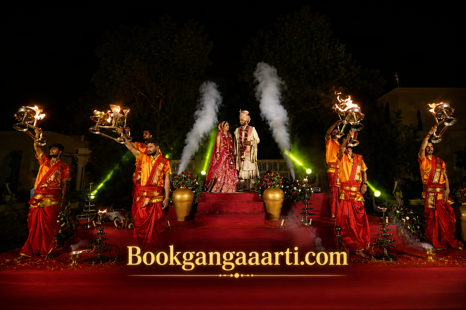 Wedding ganga aarti